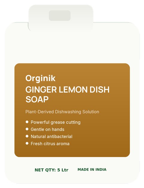 Ginger Lemon Dish Soap five litre professional pack