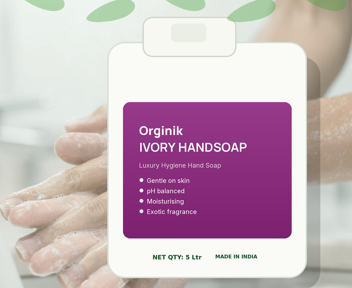 Ivory Handsoap 5 litre pack, Luxury Hygiene Hand Soap