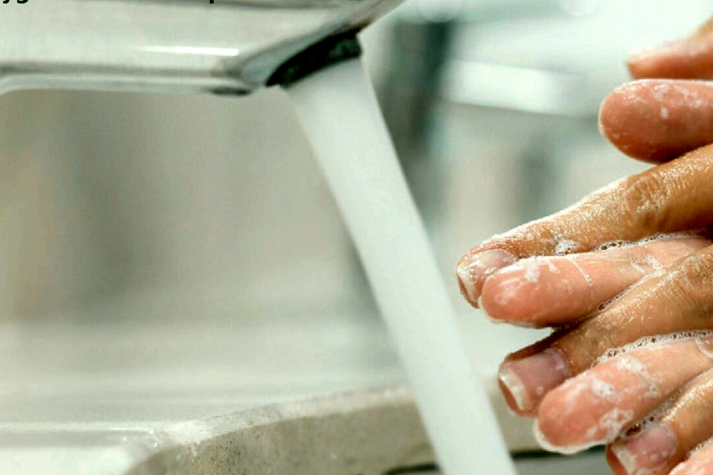 Care that starts with clean hands